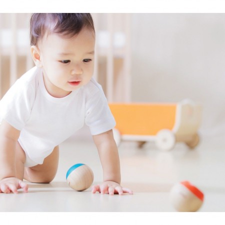 Babyspielzeug Fühlspass Holz Fühlkugeln - PlanToys
